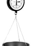 Century Series 7-inch Dial Hanging Scale With CAS Pan